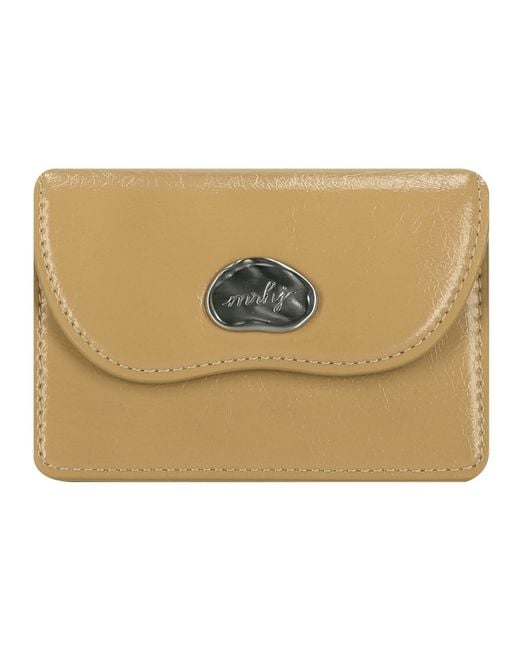 MARHEN.J Metallic Aurora J Wallet Honey