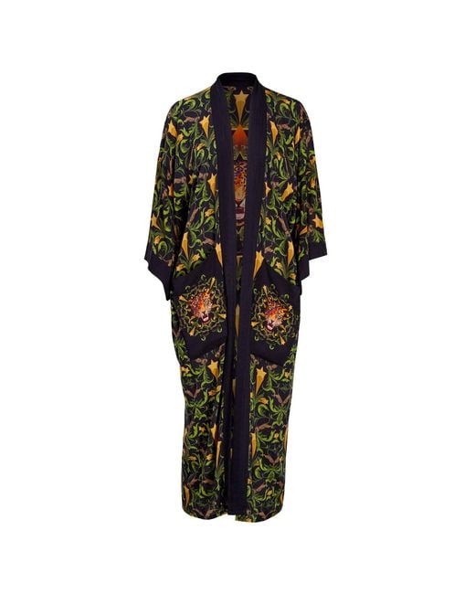 Henelle Black Hollywood Night Kimono