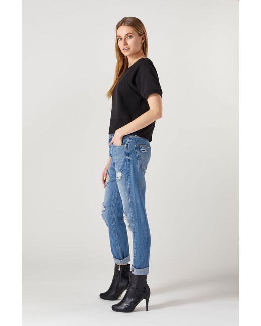 LOVETRUST Black Tori Tee Sweatshirt
