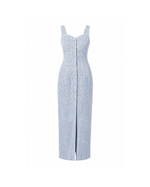 Ashita Fernandes Blue Ehsaas – A Timeless Linen Dress