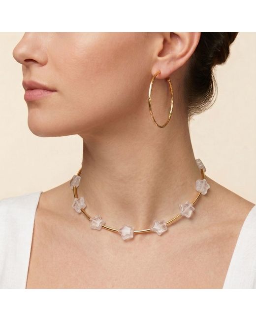 Jaredjamin Metallic Liberty Gemstone Necklace