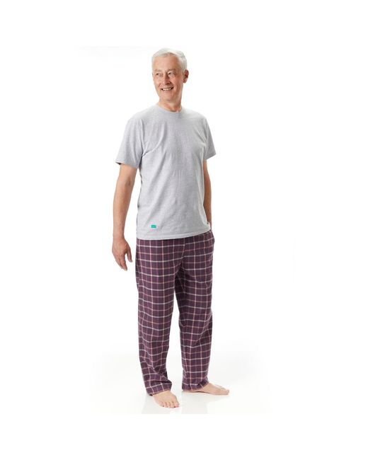 Lounge Red Loungewear Trousers-Pants Long Length Sunda Tiger Design for men