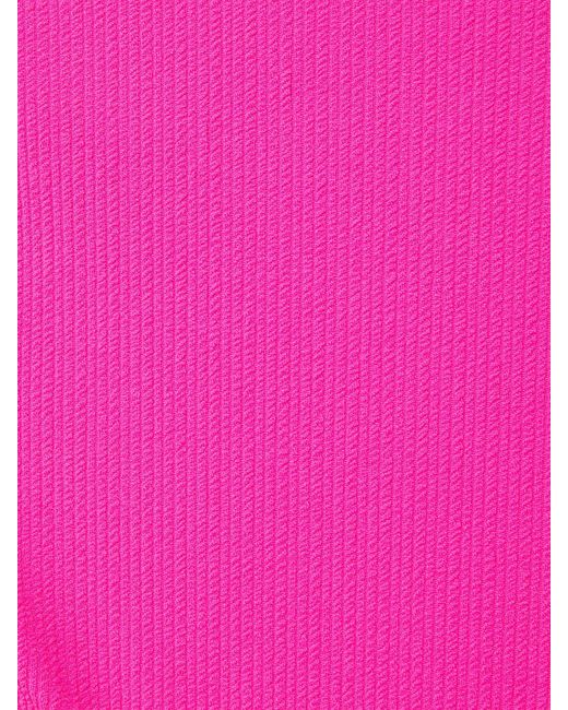 Change of Scenery Pink Lisa One Piece Shocking Textured Stripe