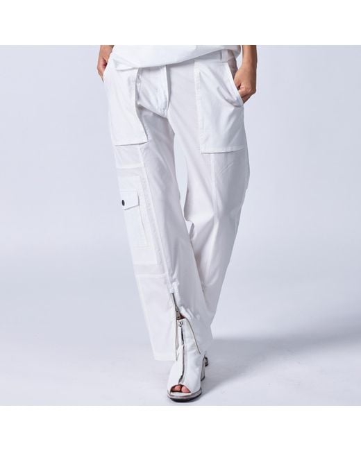 Dref White Capable Pant