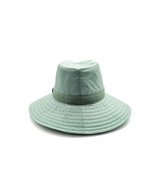 DORIA 1905 Green Waterproof Fabric Wide Brim Drop Hat