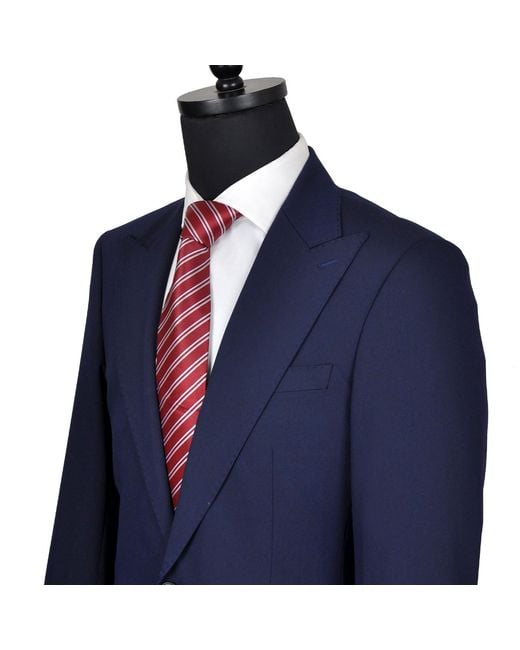 DAVID WEJ Blue Aldo Single Breasted Suit for men