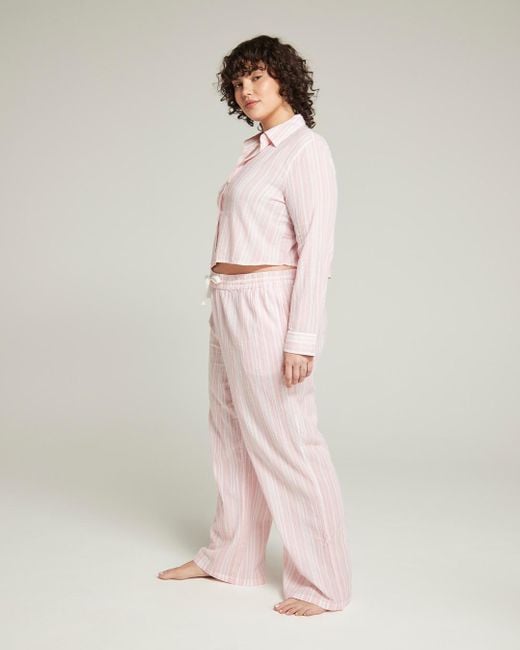 Nudea Pink The Cropped Shirt