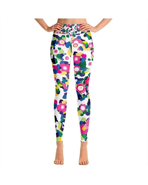 Jessie Zhao New York Blue High Waist Yoga Leggings