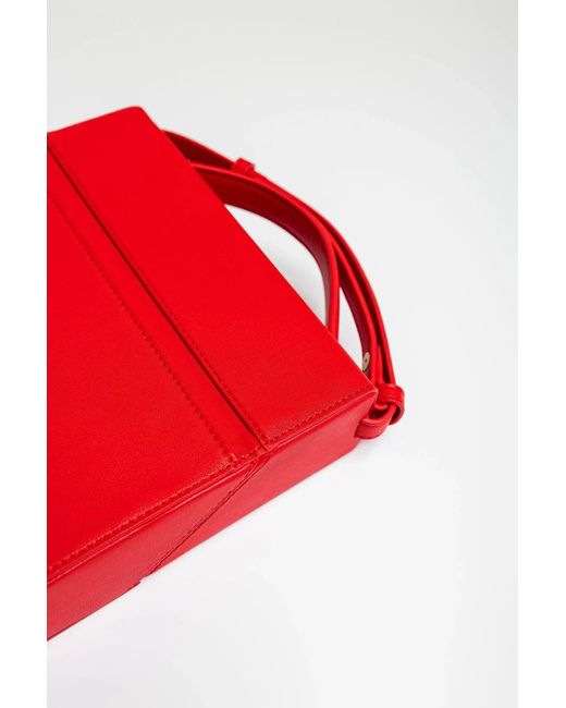 The Bag Icon Red The Nina Cigar Box Bag