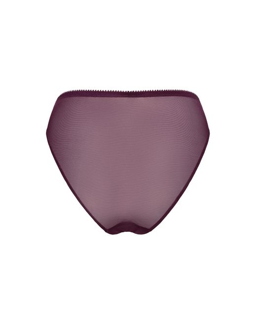 BonBon Lingerie Purple Stardust Plum Full Brief