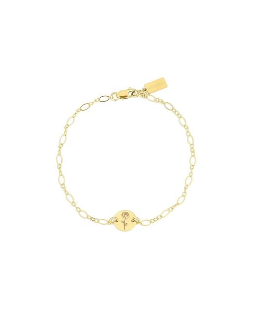 SET & STONES Metallic Lily Birth Flower Bracelet
