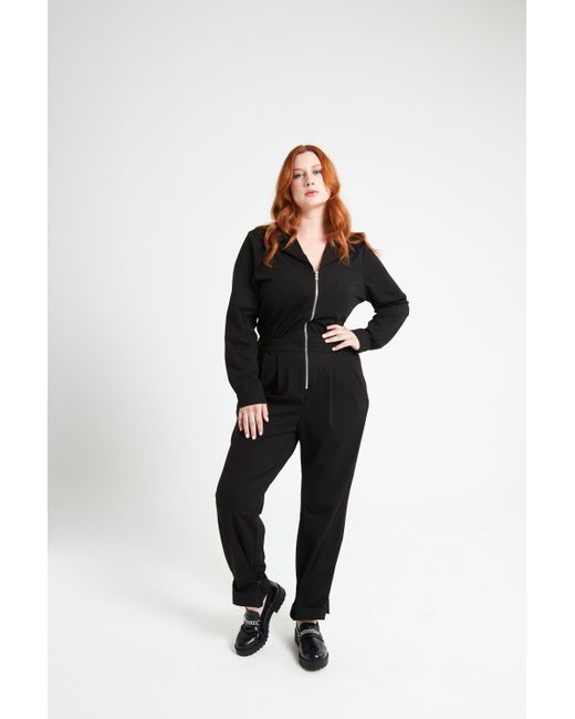 SECTION 101 Black Olivia Jumpsuit