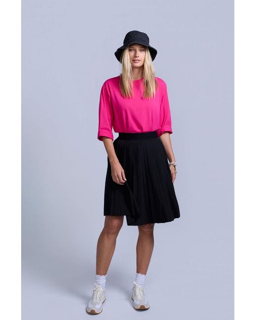 Rave on Trend Black Pleated Skirt Summer New Classic