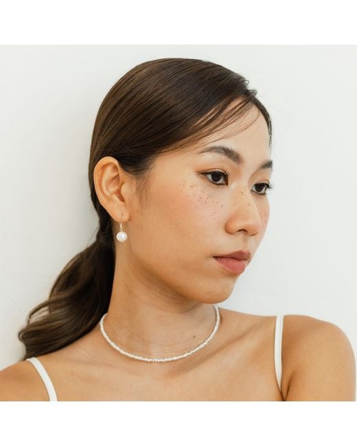 Inari Jewellery White Bella Necklace Freshwater Pearls