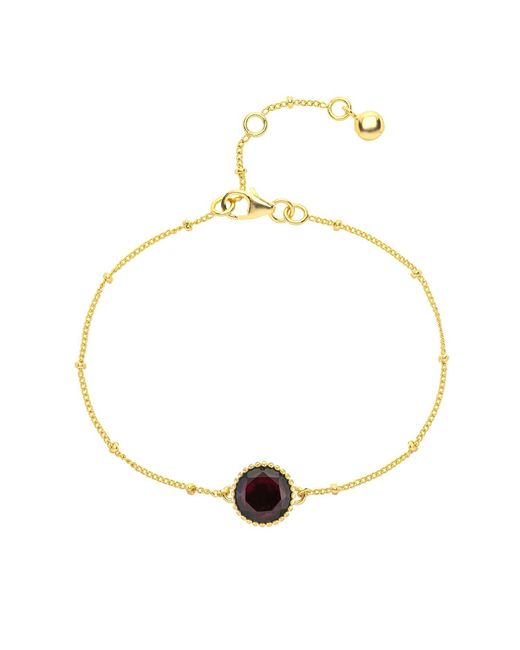 Auree Jewellery Metallic Barcelona January Birthstone Bracelet