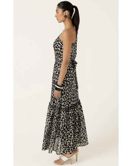 SACHA DRAKE Black Daria Maxi Dress