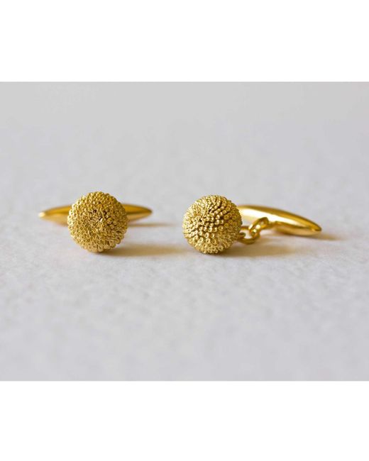 Lee Renee Multicolor Dahlia Cufflinks for men