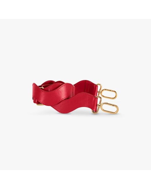 Womads Red Imperial Wavy Strap