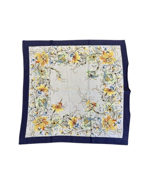 Saachi Metallic Floral Oversized Bandana