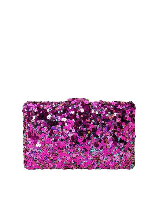Simitri Purple Radiant Rani Kitsch Clutch
