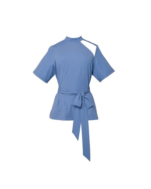 Emma Wallace Blue Cheryl Top