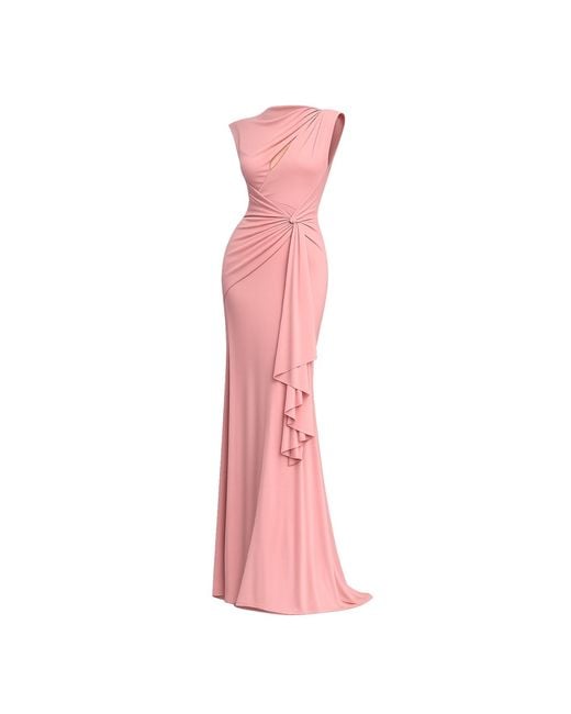 Tantra Spain Sl Pink Long Dress Draped