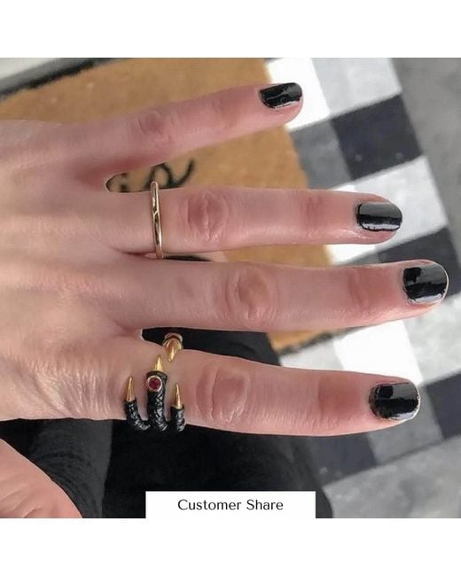 German Kabirski Black Paradisa Ruby Ring