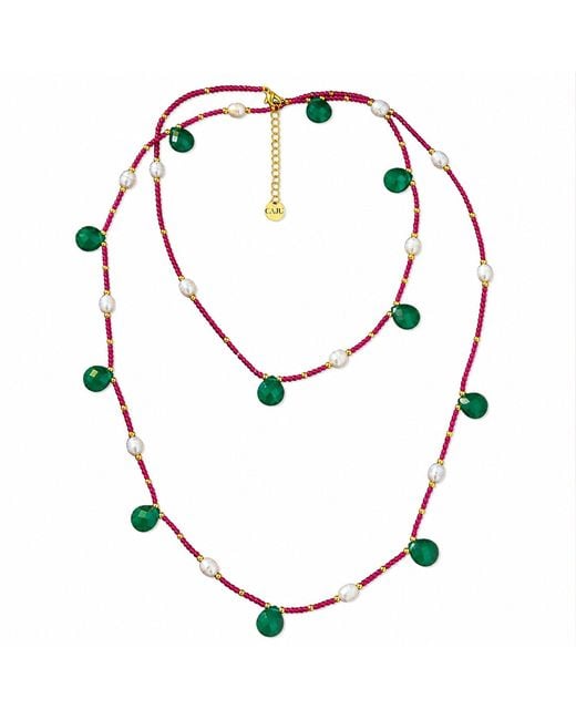 Gajú Metallic Kamari Necklace