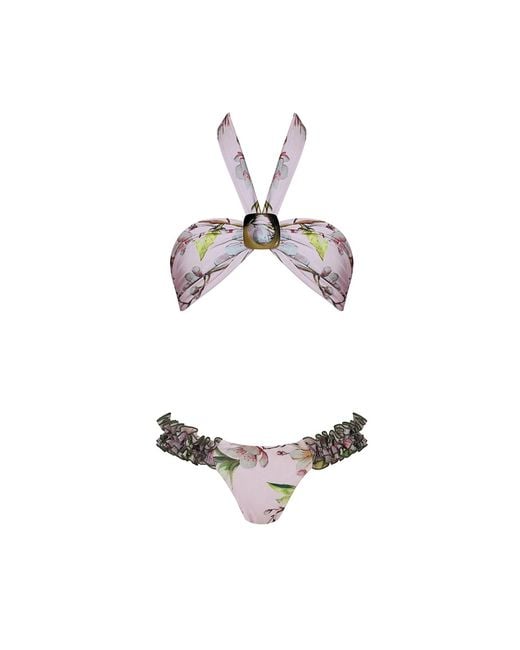 Nur Karaata Metallic Coastal Sway Bikini