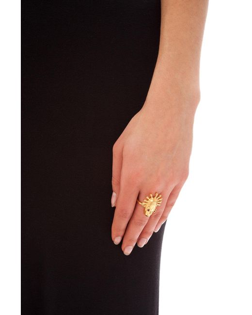 Lee Renee Metallic Voodoo Legba Ring