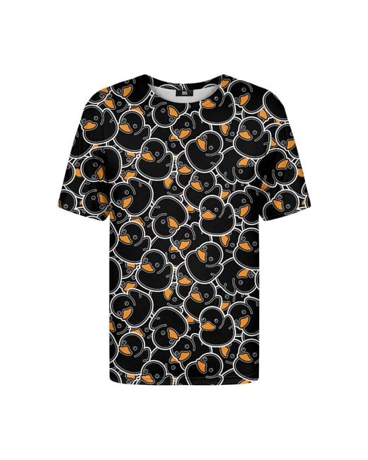 Aloha From Deer Black Rubber Duck T-Shirt