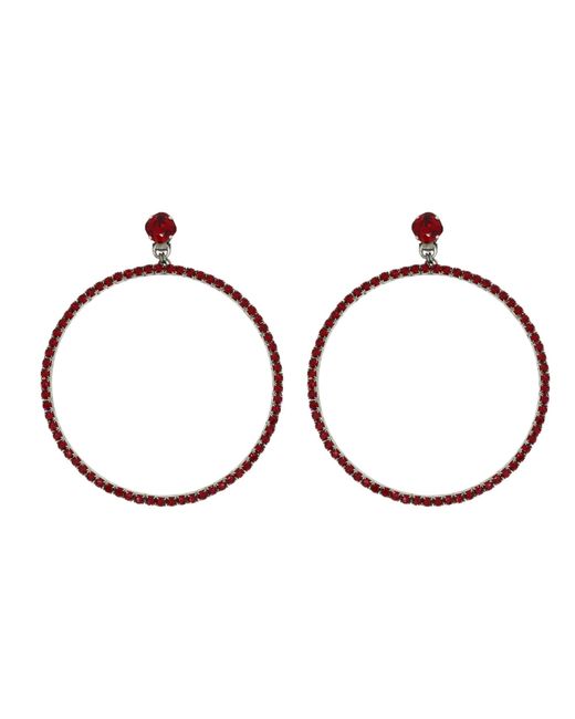 Vicki Sarge Black The Jumbo Hoop Earrings