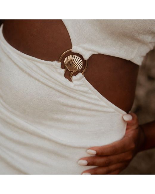 Shooni White Noa Dress