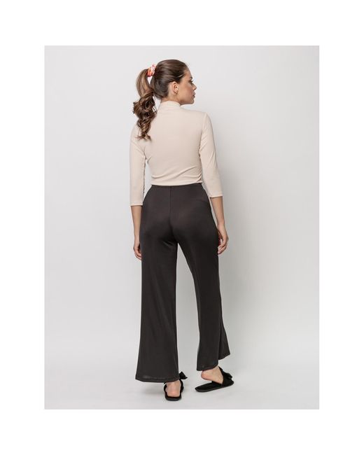 Oh!Zuza Blue Wide-Leg Ribbed Trousers –