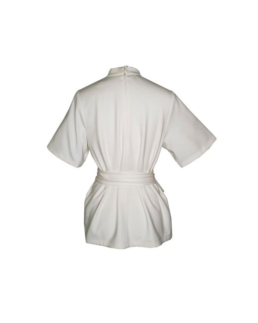 Emma Wallace Gray Cheryl Top