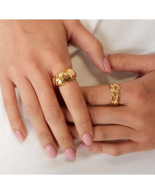 Argento Vivo Metallic The Amari Ring