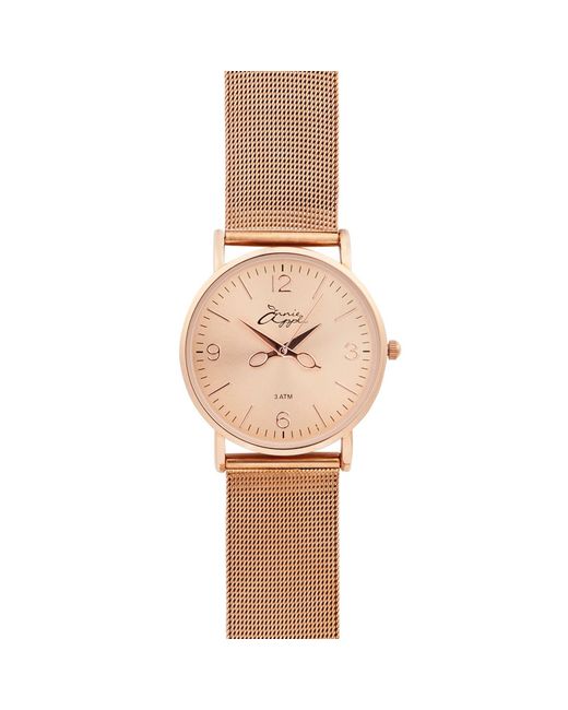 Bermuda Watch Company Metallic Annie Apple Alore Mesh Hairdresser Scissor Hands Watch