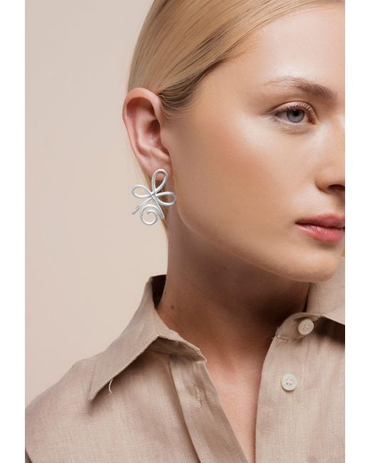 Lavani Jewels White Unconditional Love Earrings