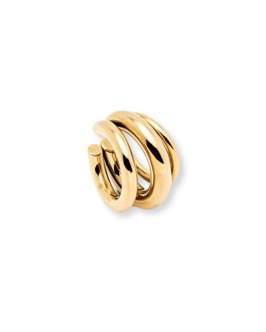 Divine Aria Metallic Chunky Ear Cuff Tarnish Free
