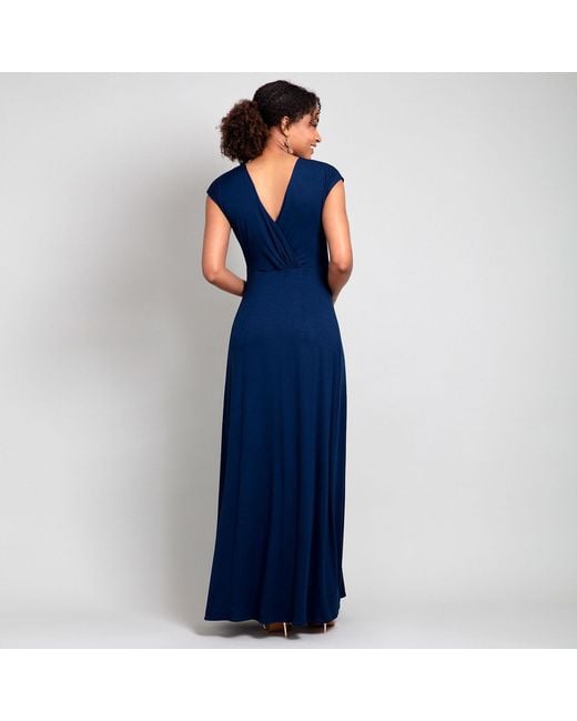Alie Street London Blue Sophia Maxi Dress