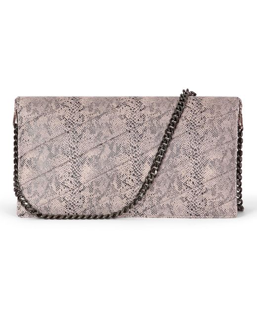 Sylvia Piechulla Multicolor Vegan Leather Animal Print Laptop Clutch Bag – & Quilted