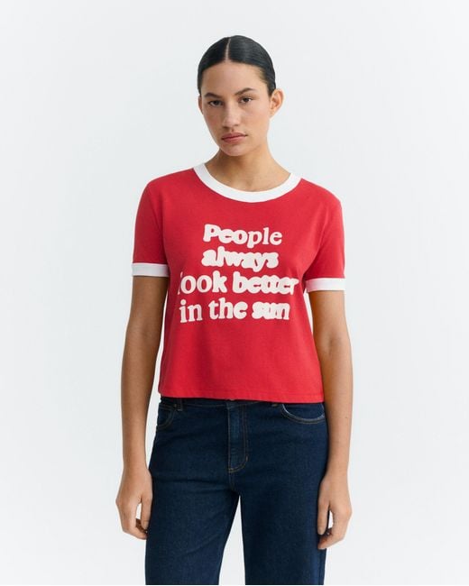 Thinking Mu Red People Zowie R T-Shirt