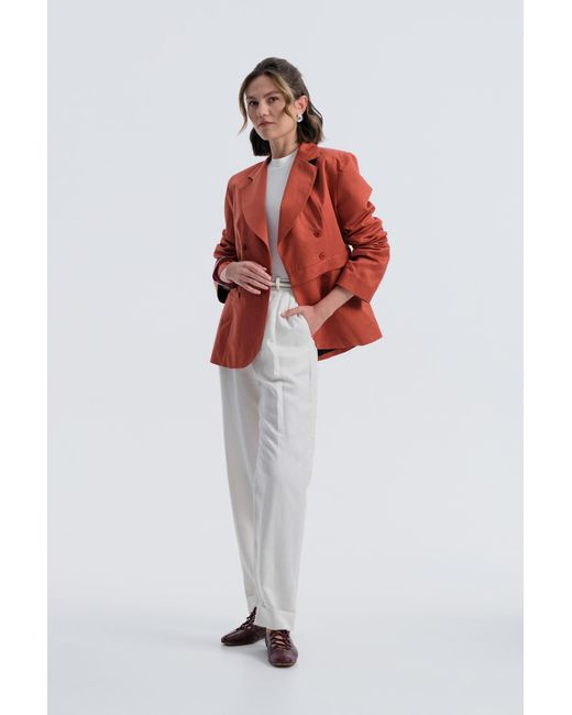Baltér Orange Martha's Vineyard Blazer