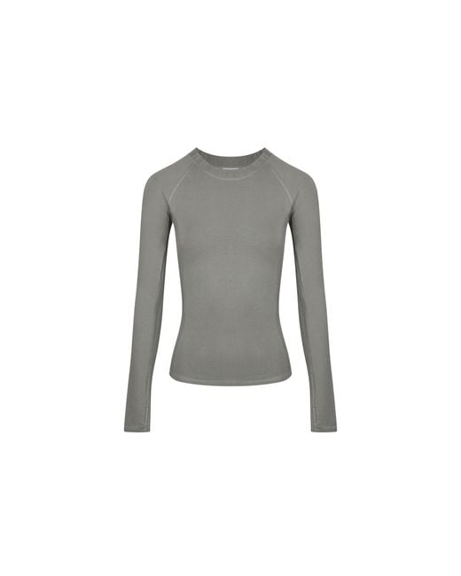 The Koozy Gray Montebello Long Sleeve Top