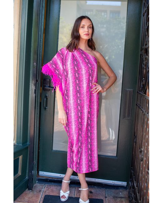 Jennafer Grace Pink Chelziah Caftan