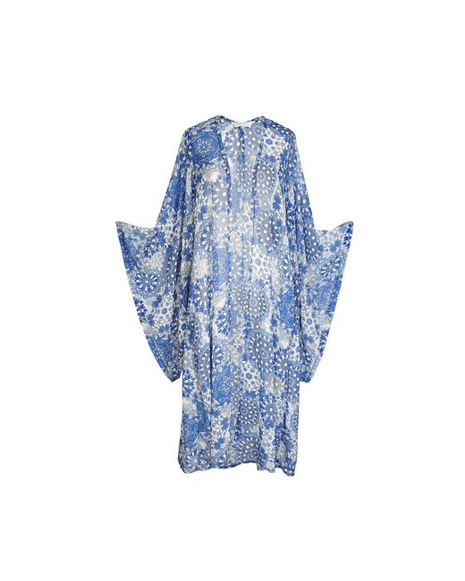Jennafer Grace Blue Mystic Mandala Kimono