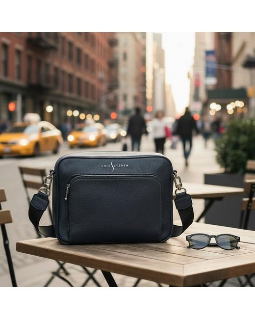 Luis Steven Blue West Side Messenger for men