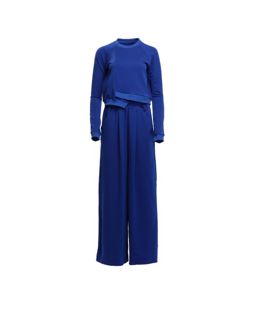 Clothes by Locker Room Blue Royal Two Piece Tracksuit Set For