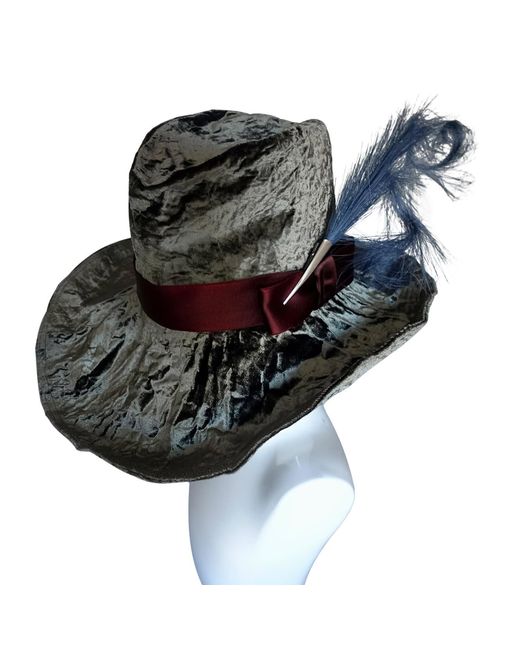 Romer Millinery Black Morphy Moldable Fedora