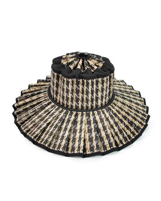 Lorna Murray Black Roma Luxe Capri Maxi Hat